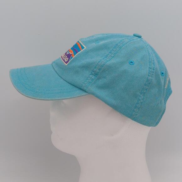 Colorado Hat Cap Strap Back Blue Mountain Embroidered Patch Outdoors Hiking - Picture 6 of 10